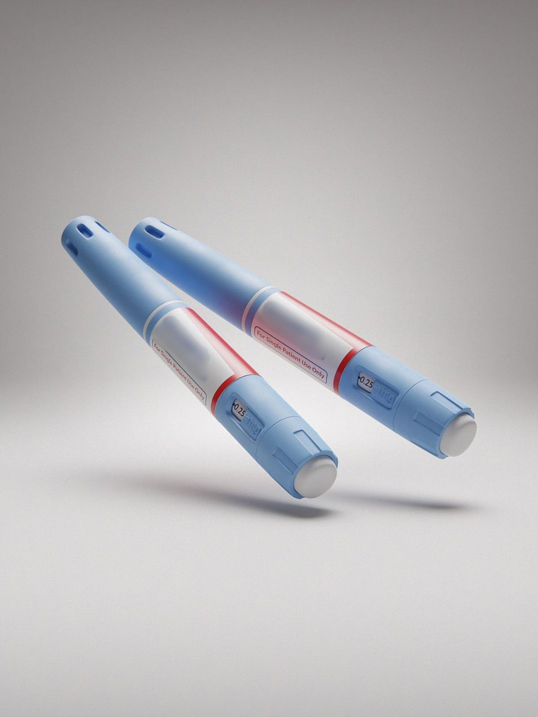 Two prescription weight management injection pens